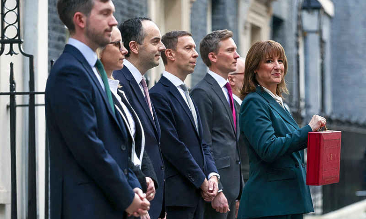 Reeves raises UK tax burden to post-war high to shore up finances